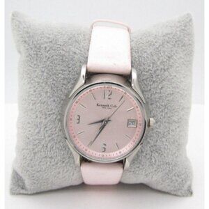 Women Kenneth Cole New York Quartz WR Analog 34mm Dial Causal  Pink Watch (F844)